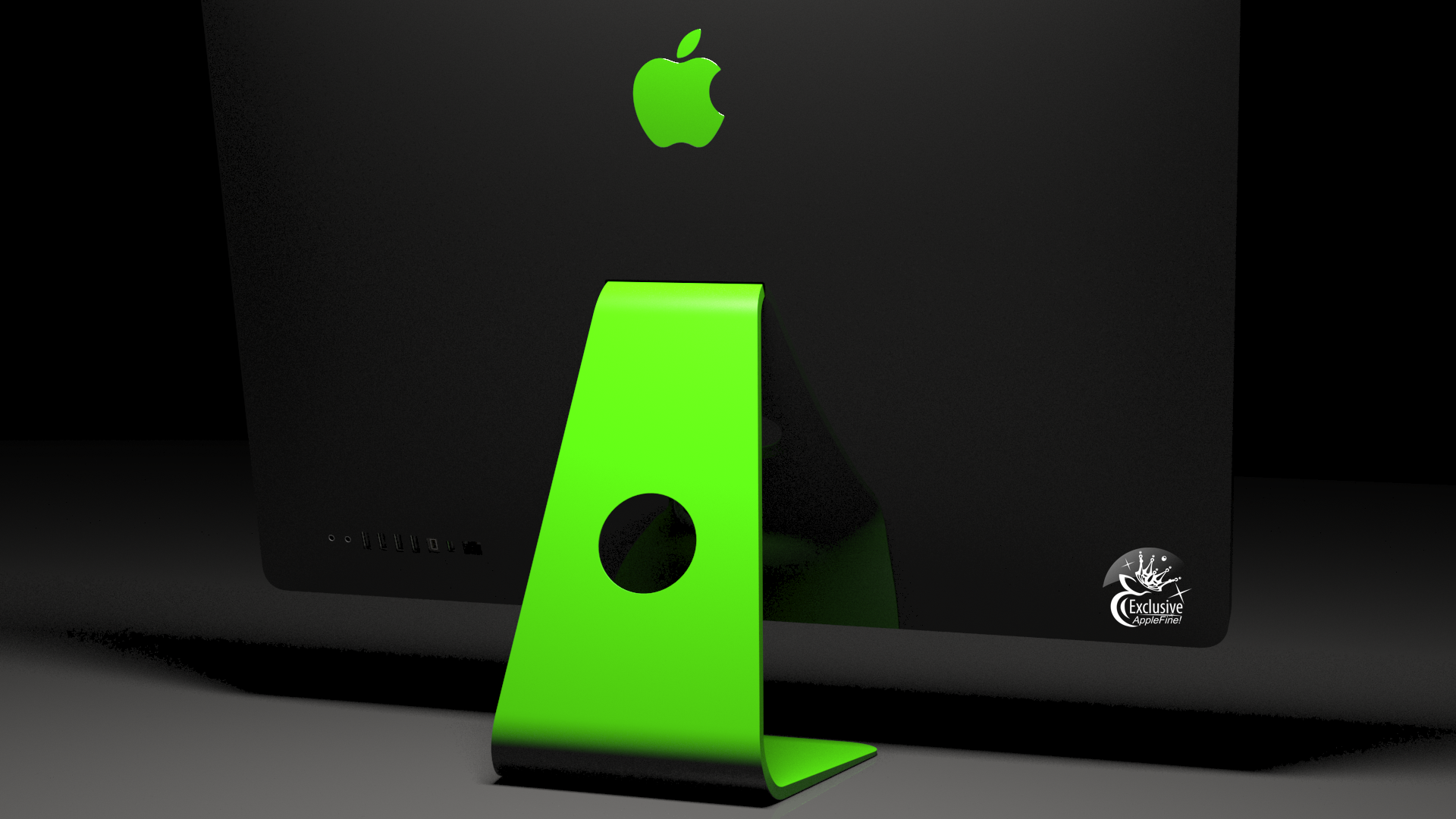 Эксклюзивный iMac Зеленый